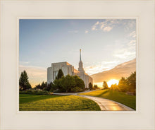 Load image into Gallery viewer, Twin Falls Temple Morning Light
