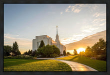 Load image into Gallery viewer, Twin Falls Temple Morning Light
