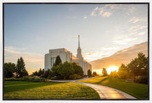 Load image into Gallery viewer, Twin Falls Temple Morning Light
