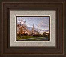 Load image into Gallery viewer, Payson Temple Autumn Light
