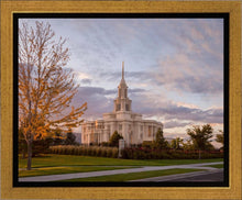 Load image into Gallery viewer, Payson Temple Autumn Light
