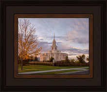 Load image into Gallery viewer, Payson Temple Autumn Light
