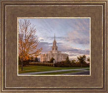 Load image into Gallery viewer, Payson Temple Autumn Light
