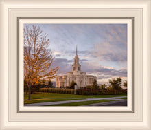 Load image into Gallery viewer, Payson Temple Autumn Light

