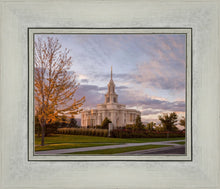 Load image into Gallery viewer, Payson Temple Autumn Light
