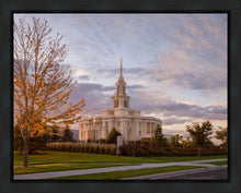 Load image into Gallery viewer, Payson Temple Autumn Light
