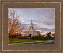 Load image into Gallery viewer, Payson Temple Autumn Light

