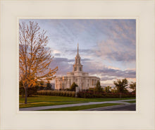 Load image into Gallery viewer, Payson Temple Autumn Light
