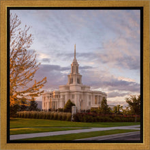 Load image into Gallery viewer, Payson Temple Autumn Light

