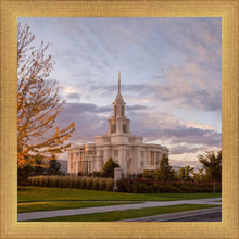 Load image into Gallery viewer, Payson Temple Autumn Light
