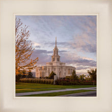 Load image into Gallery viewer, Payson Temple Autumn Light
