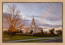 Load image into Gallery viewer, Payson Temple Autumn Light
