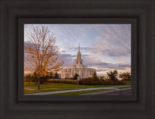 Load image into Gallery viewer, Payson Temple Autumn Light
