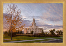 Load image into Gallery viewer, Payson Temple Autumn Light
