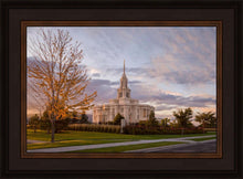 Load image into Gallery viewer, Payson Temple Autumn Light
