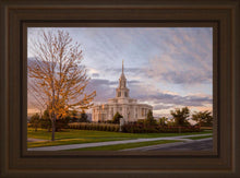 Load image into Gallery viewer, Payson Temple Autumn Light
