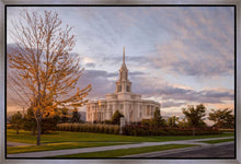 Load image into Gallery viewer, Payson Temple Autumn Light
