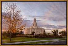 Load image into Gallery viewer, Payson Temple Autumn Light
