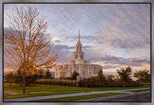 Load image into Gallery viewer, Payson Temple Autumn Light
