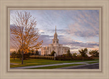 Load image into Gallery viewer, Payson Temple Autumn Light
