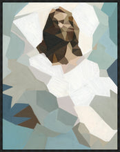 Load image into Gallery viewer, Christ in Blue Large Wall Art Gallery Wrap
