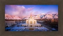 Load image into Gallery viewer, Ogden Winter Sunset Aerial
