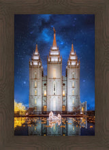 Load image into Gallery viewer, Salt Lake Starry Night Nativity
