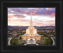 Load image into Gallery viewer, Oquirrh Mountain Aerial Sunset
