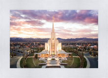 Load image into Gallery viewer, Oquirrh Mountain Aerial Sunset
