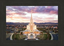 Load image into Gallery viewer, Oquirrh Mountain Aerial Sunset
