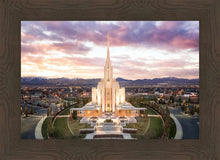 Load image into Gallery viewer, Oquirrh Mountain Aerial Sunset
