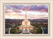 Load image into Gallery viewer, Oquirrh Mountain Aerial Sunset
