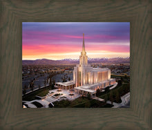 Load image into Gallery viewer, Oquirrh Mountain Pink Sunset Aerial
