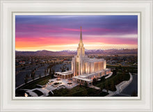 Load image into Gallery viewer, Oquirrh Mountain Pink Sunset Aerial
