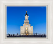 Load image into Gallery viewer, Cedar City Temple Blue Hour
