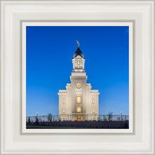Load image into Gallery viewer, Cedar City Temple Blue Hour

