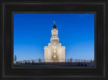Load image into Gallery viewer, Cedar City Temple Blue Hour
