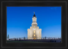 Load image into Gallery viewer, Cedar City Temple Blue Hour
