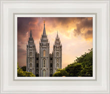 Load image into Gallery viewer, Salt Lake Temple Through the Clouds
