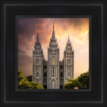 Load image into Gallery viewer, Salt Lake Temple Through the Clouds
