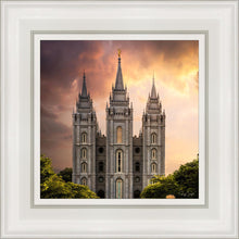 Load image into Gallery viewer, Salt Lake Temple Through the Clouds
