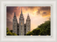 Load image into Gallery viewer, Salt Lake Temple Through the Clouds
