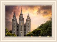 Load image into Gallery viewer, Salt Lake Temple Through the Clouds
