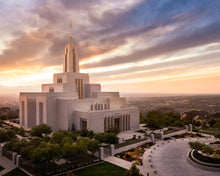 Load image into Gallery viewer, Draper Sunset Aerial
