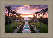 Load image into Gallery viewer, Laie Sunset Aerial

