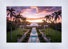Load image into Gallery viewer, Laie Sunset Aerial
