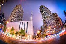 Load image into Gallery viewer, Manhattan Night Fisheye
