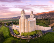 Load image into Gallery viewer, Manti Sunset From On High

