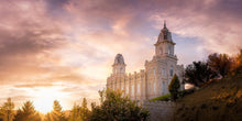 Load image into Gallery viewer, Manti Sunset Panorama
