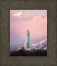 Load image into Gallery viewer, Mount Timpanogos Temple Winter Peaks
